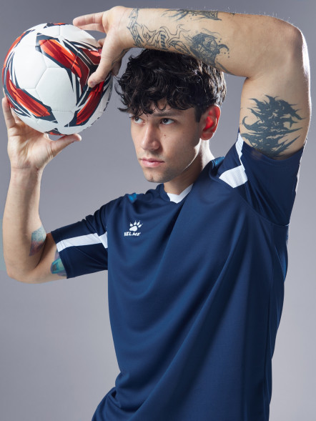 Футбольная форма KELME Football Suit (Dark Blue/White)