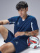 Футбольная форма KELME Football Suit (Dark Blue/White)
