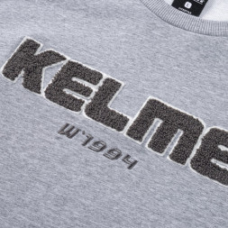 Свитшот KELME Round Neck Sweater Grey