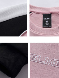 Свитшот KELME Women's Round Neck Sweater (Pink/Dark Blue)