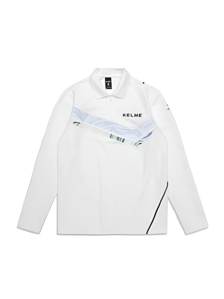 Лонгслив KELME Long Sleeve Polo White