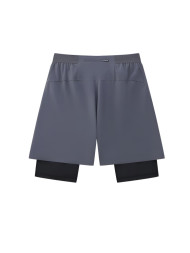 Шорты KELME Woven Shorts (Faux Two-Piece) Dark Grey