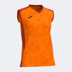 МАЙКА БЕЗ РУКАВОВ VOLEA PRO ОРАНЖЕВЫЙ ЧЕРНЫЙ