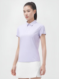 Футболка-поло KELME Short Sleeve Polo Shirt Light Purple