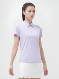 Футболка-поло KELME Short Sleeve Polo Shirt Light Purple