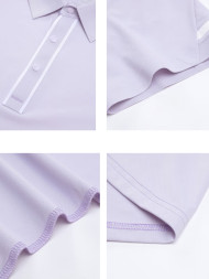 Футболка-поло KELME Short Sleeve Polo Shirt Light Purple