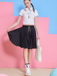 Юбка KELME Woven Pleated Skirt Black