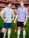 Футбольная форма KELME Football Suit (White/Dark Blue)
