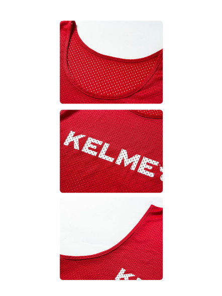 Детская манишка KELME Children's Training Vest Red
