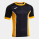 Регбийка JOMA CAMISETA MANGA CORTA MYSKIN III NEGRO AMARILLO