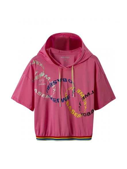Худи KELME Short T With Hood Pink