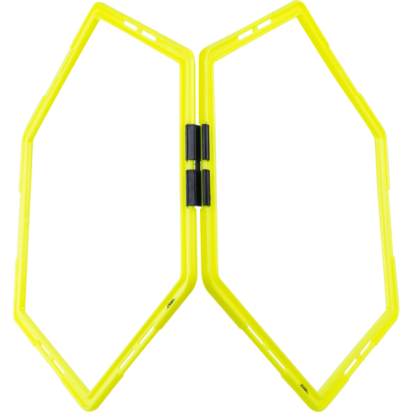 Набор шестиугольных напольных обручей JOGEL Agility Hoops JA-216, 6 шт.