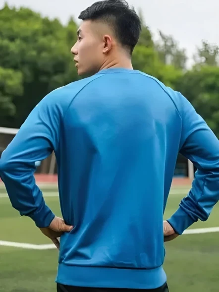 Свитшот KELME Knitted Round Neck Sweater Light Blue