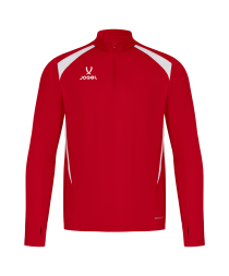 Джемпер тренировочный JOGEL DIVISION PerFormDRY Training 1/4 Zip Top, красный