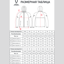 Куртка ветрозащитная JÖGEL CAMP 2 Rain Jacket, серый