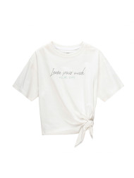 Детская футболка KELME Short Sleeve T-Shirt Kid White