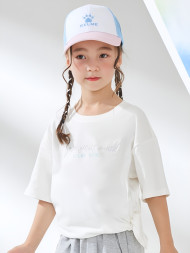 Детская футболка KELME Short Sleeve T-Shirt Kid White