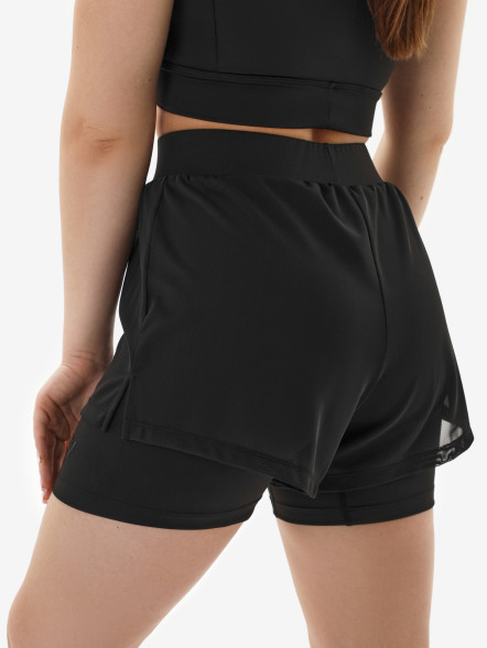 Шорты-велосипедки FN Blackout Shorts 2 in 1 Black
