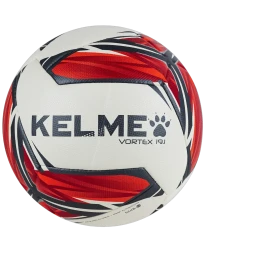 Мяч футбольный KELME Vortex 19.1 (10 Panels) (White/Red)