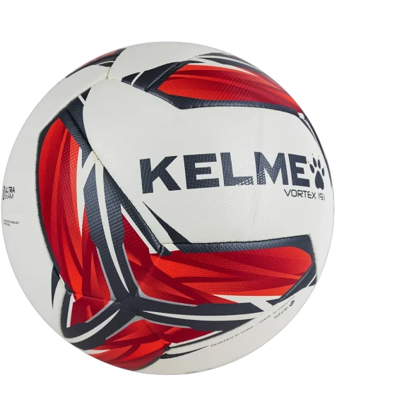 Мяч футбольный KELME Vortex 19.1 (10 Panels) (White/Red)