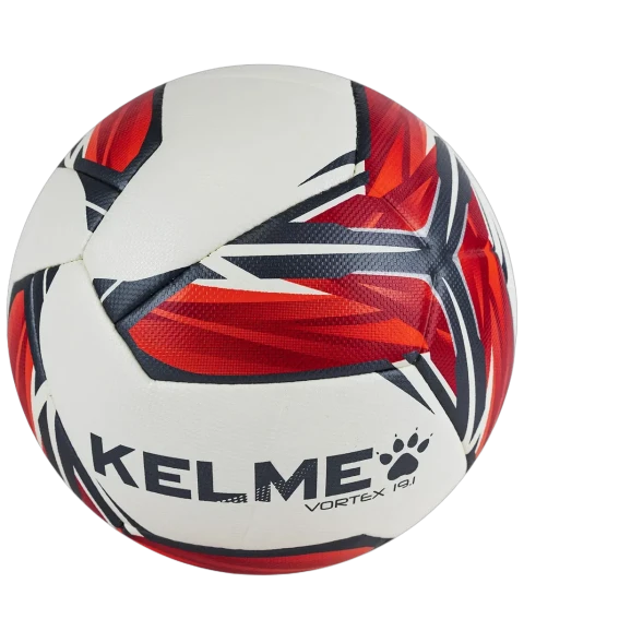 Мяч футбольный KELME Vortex 19.1 (10 Panels) (White/Red)