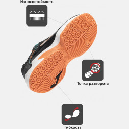 JOMA Кроссовки SLAM JR JSLAMS2601OM (36 EUR/ 04.5 USA)