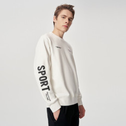 Свитшот KELME Round Neck Sweater White