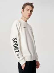 Свитшот KELME Round Neck Sweater White