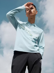 Лонгслив KELME Long Sleeve Polo Light Blue