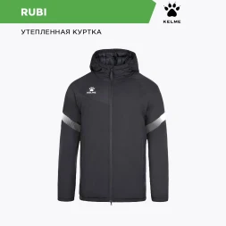 Куртка утепленная KELME Hooded Short Padded Jacket Black