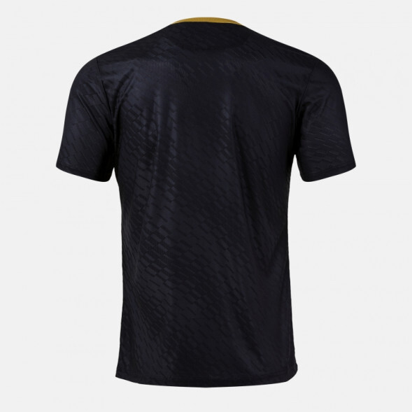 ФУТБОЛКА С КОРОТКИМ РУКАВОМ PROTEAM III ЧЁРНЫЙ ЗОЛОТОЙ