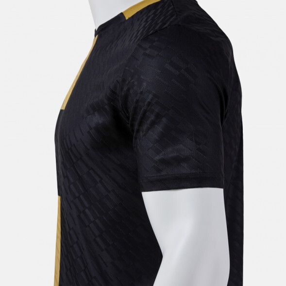 ФУТБОЛКА С КОРОТКИМ РУКАВОМ PROTEAM III ЧЁРНЫЙ ЗОЛОТОЙ