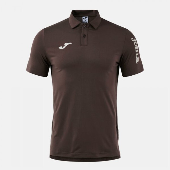 ПОЛО С КОРОТКИМ РУКАВОМ INVICTUS КОРИЧНЕВЫЙ