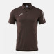 ПОЛО С КОРОТКИМ РУКАВОМ INVICTUS КОРИЧНЕВЫЙ