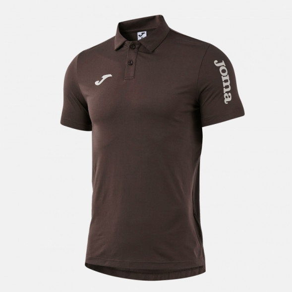 ПОЛО С КОРОТКИМ РУКАВОМ INVICTUS КОРИЧНЕВЫЙ
