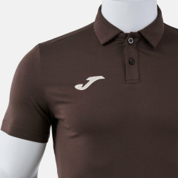 ПОЛО С КОРОТКИМ РУКАВОМ INVICTUS КОРИЧНЕВЫЙ