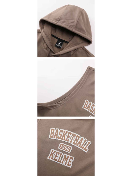 Худи KELME Hooded Vest Brown
