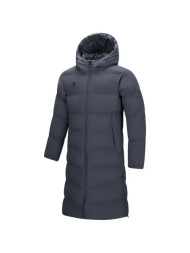 Пуховик KELME Hooded Long Cotton Coat Grey