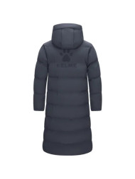 Пуховик KELME Hooded Long Cotton Coat Grey
