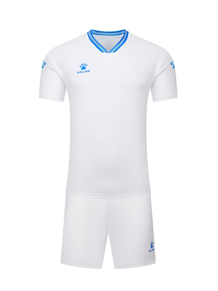 Футбольная форма KELME Football Uniform Set (White/Light Blue)