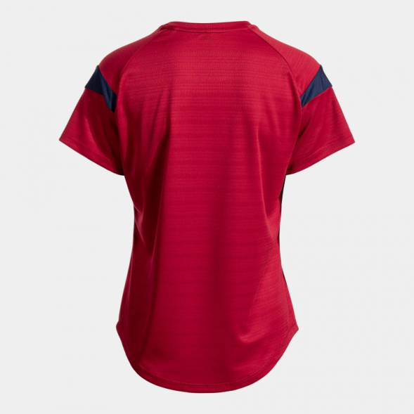 CAMISETA MANGA CORTA MONTREAL ROJO DARK NAVY