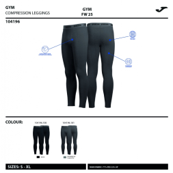 MALLAS LARGAS CORE NEGRO