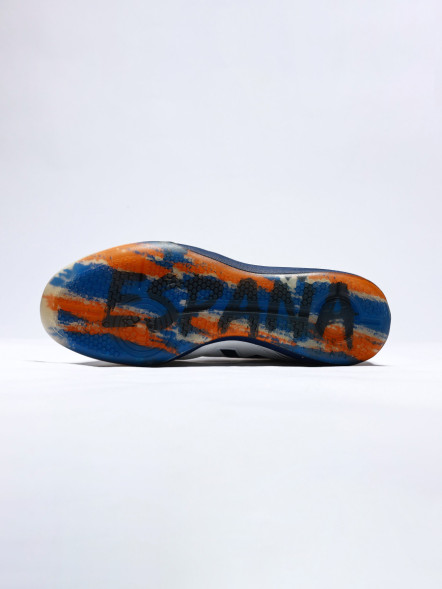 Футзалки KELME Men's Soccer Shoes (IN) (White/Light Blue)