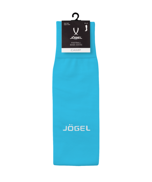 Гетры футбольные JOGEL CAMP BASIC SOCKS, бирюзовый/серый