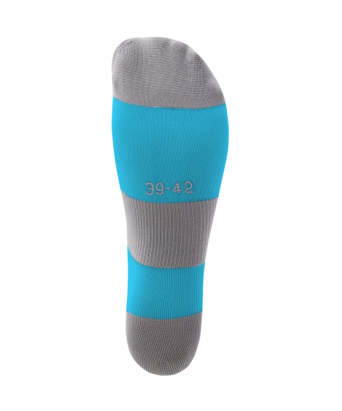 Гетры футбольные JOGEL CAMP BASIC SOCKS, бирюзовый/серый