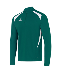 Джемпер тренировочный JOGEL DIVISION PerFormDRY Training 1/4 Zip Top, темно-зеленый, детский