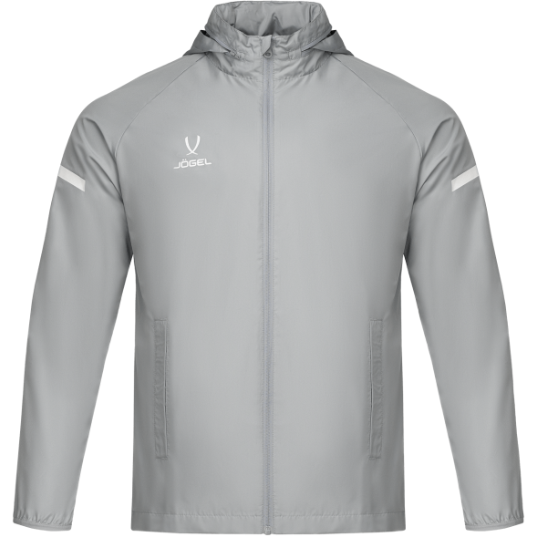 Куртка ветрозащитная JÖGEL CAMP 2 Rain Jacket, серый, детский