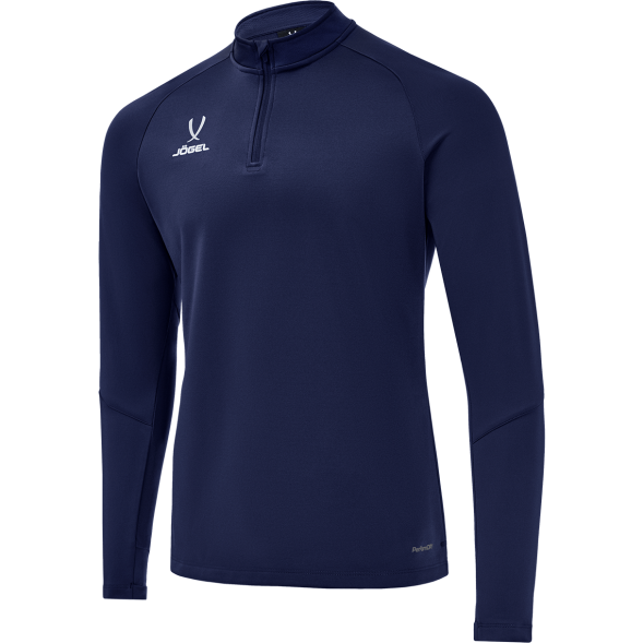 Джемпер тренировочный JÖGEL PREMIER PerFormDRY Training 1/4 Zip Fleece Top, темно-синий