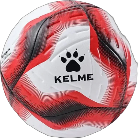 Футбольный мяч KELME Machine Stitched Football (White/Red)