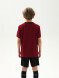 Детская футбольная форма KELME Short-Sleeved Football Suit (Burgundy/Black)